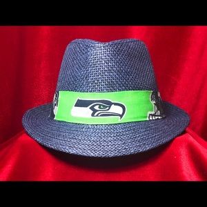 Seattle Seahawks blue fedora